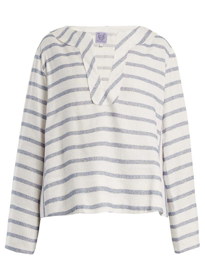 Thierry Colson Biarritz Spunga Striped-top