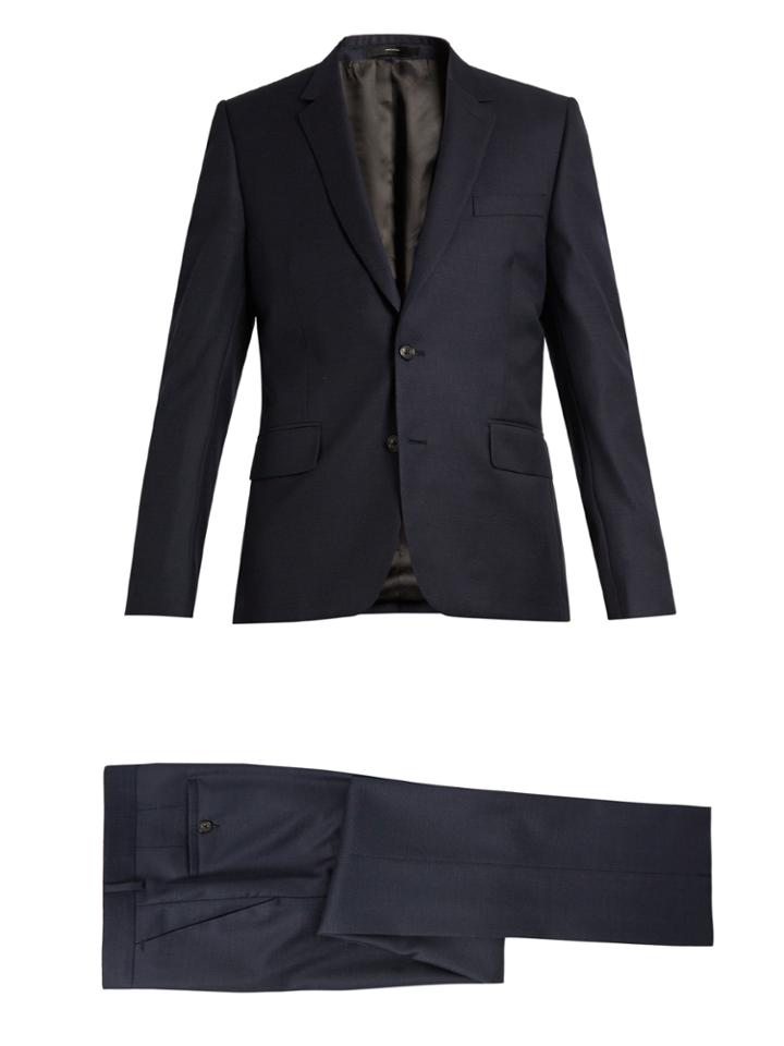 Paul Smith Soho-fit Pin-dot Wool Suit