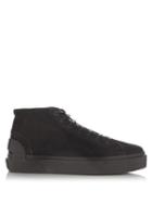 Lanvin Mid-top Suede Trainers