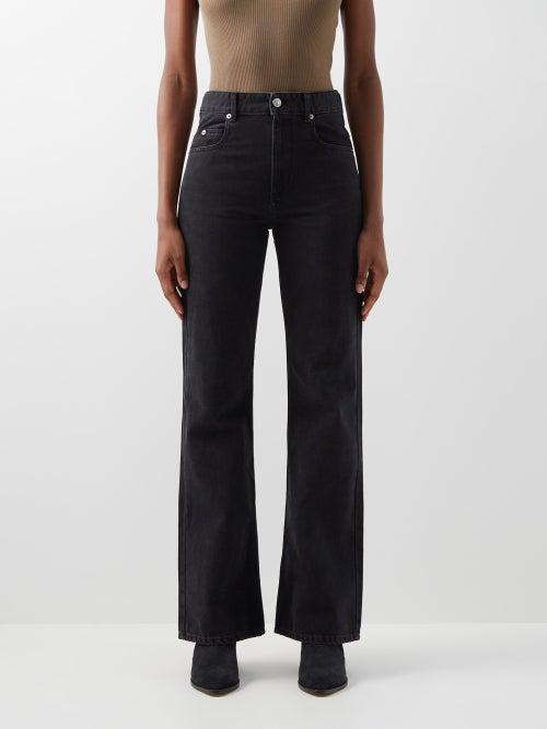 Isabel Marant Toile - Belvira Flared Jeans - Womens - Black