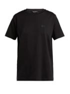 Matchesfashion.com Acne Studios - Nash Face Cotton Jersey T Shirt - Womens - Black