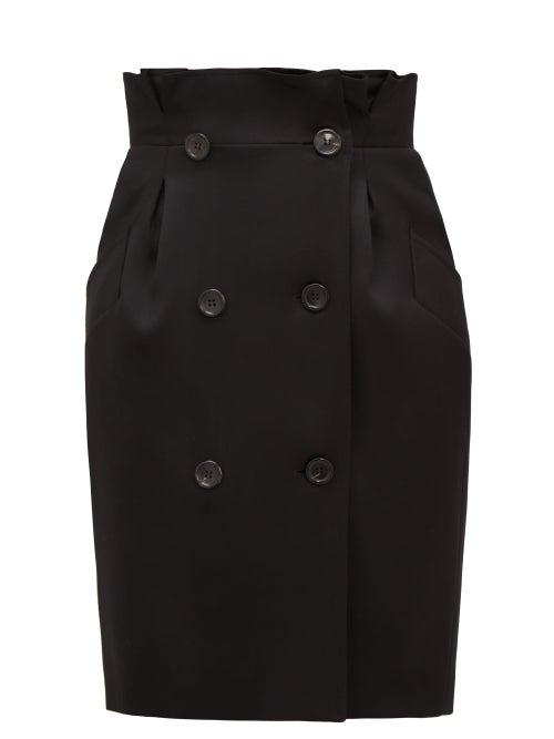 Matchesfashion.com Max Mara - Fenice Skirt - Womens - Black