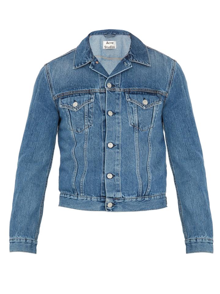Acne Studios Bl Konst Who Denim Jacket