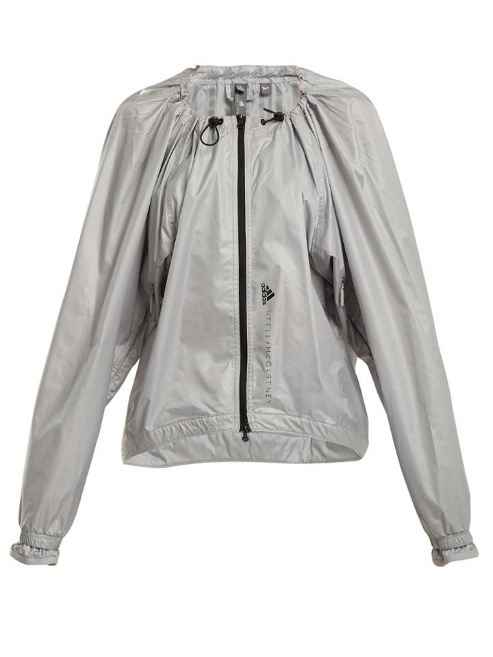 Adidas By Stella Mccartney Run Adizero Gathered Performance Jacket