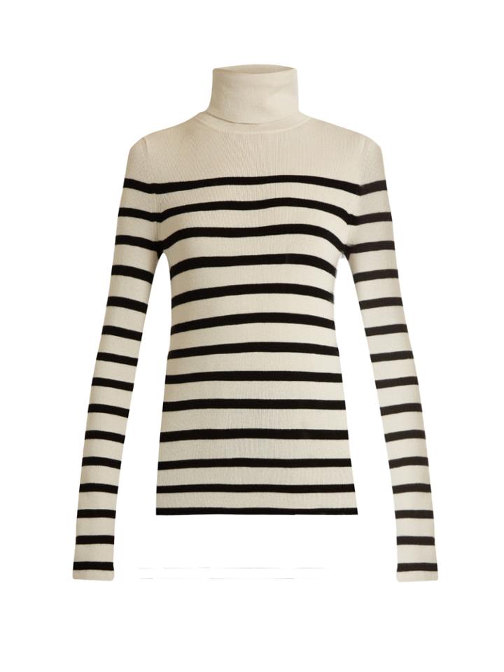 Equipment Wilder Roll-neck Silk And Cashmere-blend Sweater