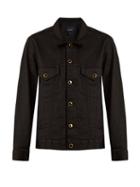 Matchesfashion.com Khaite - Cate Oversized Denim Jacket - Womens - Black