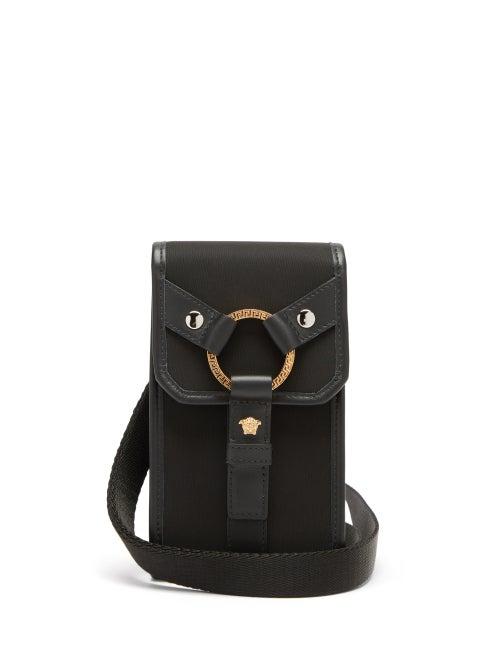 Matchesfashion.com Versace - Harness Mini Pouch Bag - Mens - Black