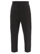 Matchesfashion.com Jacquemus - Gardian Cropped Tailored Trousers - Womens - Black