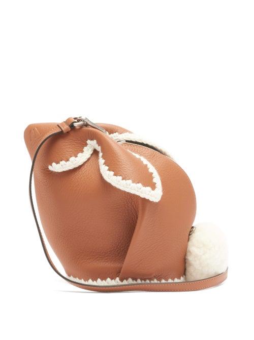 Matchesfashion.com Loewe - Bunny Leather Cross-body Bag - Womens - Tan Multi