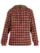 Missoni Checked-knitted Cotton-blend Hooded Sweater