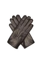 Dents Lumley Fur-lined Leather Gloves