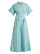 Roksanda Kalisto Wool-blend Jumpsuit