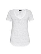 Atm V-neck Slub Cotton-jersey T-shirt