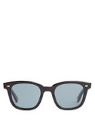 Matchesfashion.com Garrett Leight - Calabar 49 D Frame Sunglasses - Mens - Black