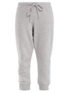 Matchesfashion.com The Upside - St Tropez Side Striped Cotton Track Pants - Womens - Grey