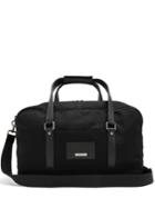 Saint Laurent Canvas Leather-trimmed Holdall