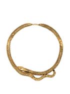 Matchesfashion.com Aurlie Bidermann - Tao 18kt Gold Plated Snake Choker - Womens - Gold