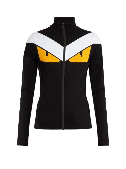 Fendi Bag Bugs Zip-up Performance Jacket