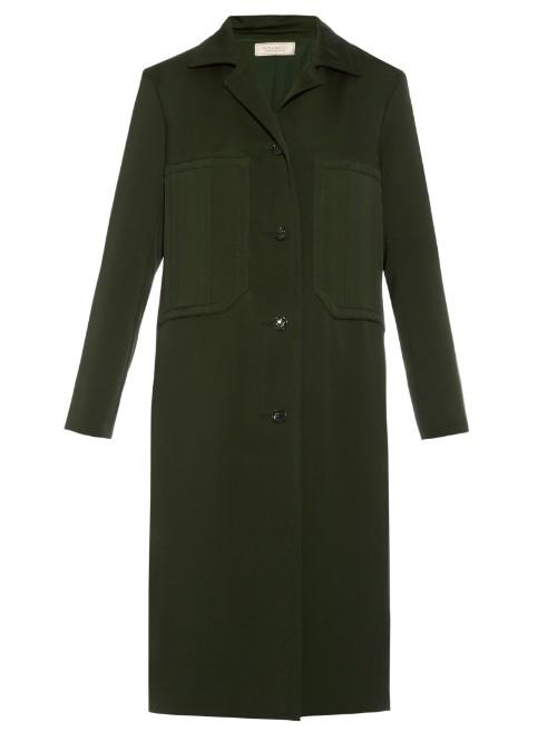 Nina Ricci Single-breasted Double-faced Coat
