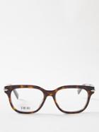 Dior - Diorblacksuit D-frame Acetate Glasses - Mens - Dark Brown