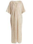 Loup Charmant Belek Striped-cotton Kaftan