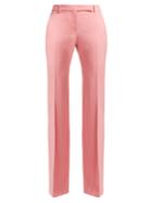 Alexander Mcqueen Wool And Silk-crepe Trousers