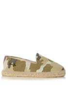 Manebí Dakar Camouflage-print Cotton-canvas Espadrilles