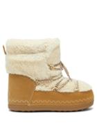 Matchesfashion.com Bogner - Trois Valles 15 Shearling Aprs Ski Boots - Womens - Light Tan