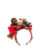 Matchesfashion.com Dolce & Gabbana - Crystal Embellished Butterfly Headband - Womens - Multi