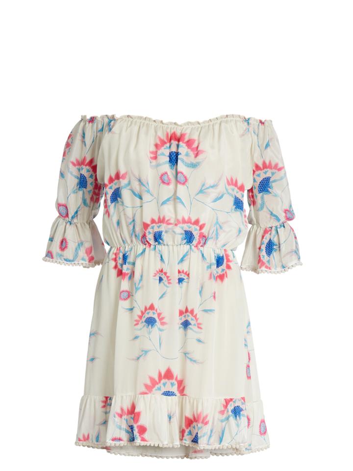 Athena Procopiou Flower Child Silk Dress