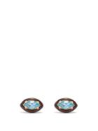 Bea Bongiasca - Sweetness Topaz, Enamel & Silver Earrings - Womens - Blue Multi