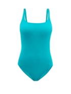 Matchesfashion.com Araks - Usha Cut Out Swimsuit - Womens - Blue