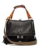 Matchesfashion.com Maison Margiela - Grained Leather Shoulder Bag - Womens - Black