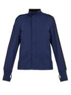 Matchesfashion.com Y-3 - 3 Stripes Cotton Blend Track Jacket - Mens - Navy