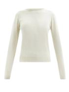 Rick Owens - Back-panel Wool Sweater - Womens - Cream