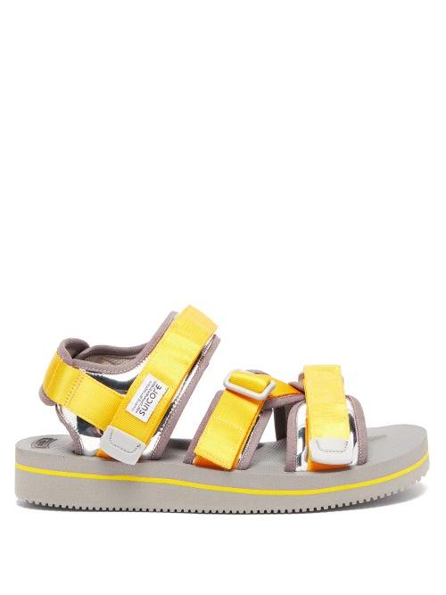Matchesfashion.com Suicoke - Kisee-veu3 Technical Sandals - Mens - Yellow