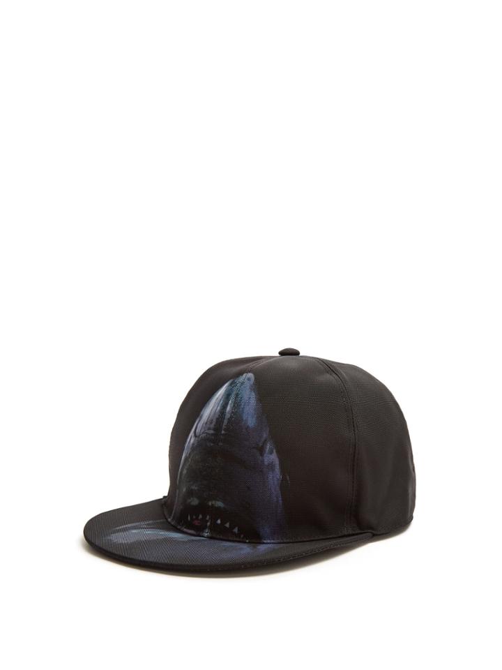 Givenchy Shark-print Panel Cap