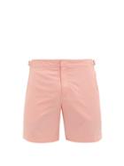 Matchesfashion.com Orlebar Brown - Bulldog Swim Shorts - Mens - Light Pink