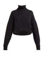 Matchesfashion.com Golden Goose Deluxe Brand - High Neck Sweater - Womens - Navy