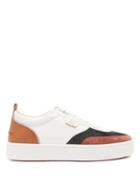Matchesfashion.com Christian Louboutin - Happyrui Leather And Suede Trainers - Mens - Multi