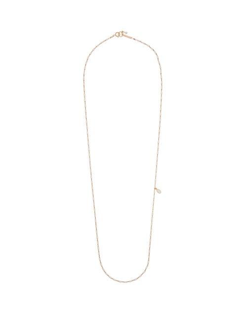 Matchesfashion.com Isabel Marant - Beaded Gold-tone Necklace - Womens - White
