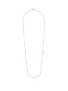 Matchesfashion.com Isabel Marant - Beaded Gold-tone Necklace - Womens - White