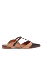 Matchesfashion.com Malone Souliers - Imogen T-bar Leather Mules - Womens - Black