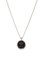 Tom Wood - Clytia Onyx & Sterling Silver Pendant Necklace - Mens - Silver