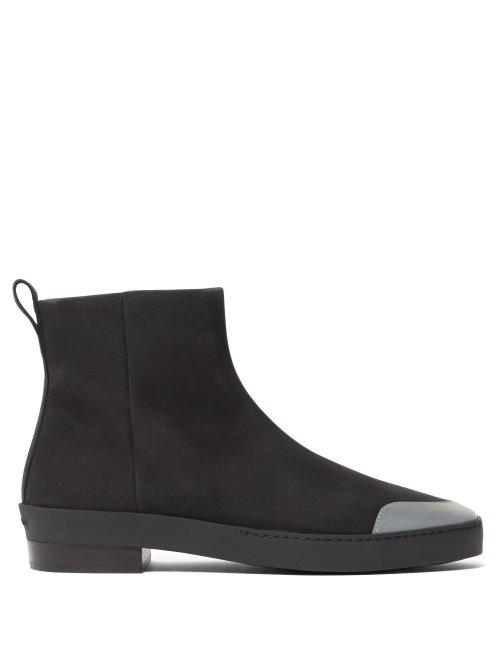 Matchesfashion.com Fear Of God - Santa Fe Nubuck Chelsea Boots - Mens - Black