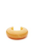 Matchesfashion.com Lizzie Fortunato - Arc Marbled Acetate Cuff - Womens - Orange