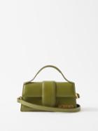 Jacquemus - Bambino Leather Top-handle Bag - Womens - Khaki