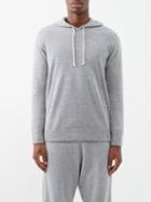 Ghiaia Cashmere - Raglan-sleeve Cashmere Hooded Sweater - Mens - Grey