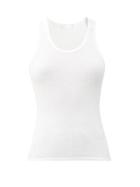 Matchesfashion.com Wardrobe. Nyc - Ribbed Cotton-jersey Tank Top - Womens - White