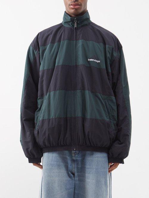 Balenciaga - X Adidas Reversible Track Jacket - Mens - Green